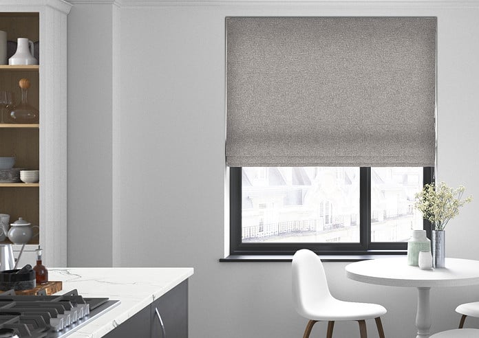 Rya, Dove - Twist&Fit Roman Blind - Image 3